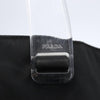 Secondhand Prada Resin Handle Tote Tessuto