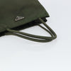 Secondhand Prada Vintage Tote Khaki Nylon Accessories