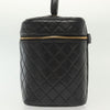 Secondhand Chanel Vanity pouch Black Leather Bags
