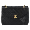 Secondhand Chanel Vintage Round Flap Bag Quilted