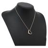 Secondhand Tiffany & Co. Elsa Peretti Open Heart Pendant Necklace Sterling