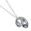 Secondhand Tiffany & Co. Elsa Peretti Double Teardrop Necklace Silver 925