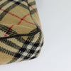 Burberry Flap Shoulder Bag Nova Check Coated Canvas