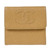 Secondhand Chanel Vintage Timeless CC Bifold Wallet Caviar