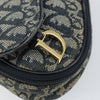 Secondhand Christian Dior Vintage Saddle Coin Purse Diorissimo