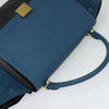 Secondhand Celine Trapeze Bag Blue Leather Bags