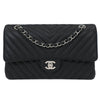 Chanel Timeless - Classic Double Flap Bag Chevron Caviar