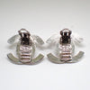 Secondhand Chanel CC Turnlock Clip-On Earrings