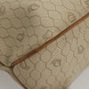 Christian Dior Vintage Honeycomb Tote Bag Canvas and Leather
