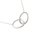 Secondhand Tiffany & Co. Elsa Peretti Double Loop Pendant Necklace Silver 925