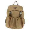 Secondhand Prada Double Pocket Buckle Backpack Tessuto