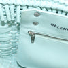 Balenciaga Bistro Panier Bag Woven Faux Leather