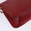 Secondhand Celine Shoulder Bag Red Leather Bags