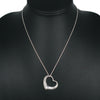 Secondhand Tiffany & Co. Elsa Peretti Open Heart Pendant Necklace Sterling