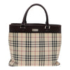Secondhand Burberry Nova Check Tote canvas check pattern