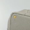 Secondhand Prada Canapa Tote Gray Canvas Bags
