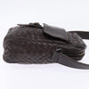 Secondhand Bottega Veneta Front Pocket Messenger Bag Intrecciato Nappa