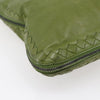 Secondhand Bottega Veneta Intrecciato Green Leather Bags