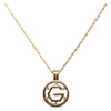 Givenchy Logo G Necklace Metal