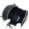 Chanel Round Camellia Coin Purse Leather