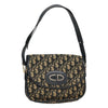 Christian Dior Vintage CD Logo Shoulder Bag Leather