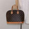 Louis Vuitton Alma Handbag Monogram Canvas