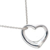 Secondhand Tiffany & Co. Elsa Peretti Open Heart Pendant Necklace Sterling