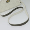 Christian Dior Vintage Honeycomb Flap Crossbody Bag Coated Canvas