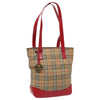 Secondhand Burberry Nova Check Tote canvas check pattern