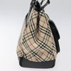 Secondhand Burberry Nova Check Handbag Nova Check Canvas and