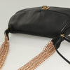 Prada Vintage Chain Flap Shoulder Bag Leather