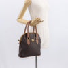 Secondhand Celine Vintage Macadam Handbag Canvas and