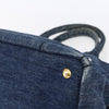 Prada Canapa Open Tote Denim