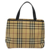 Secondhand Burberry Nova Check Tote Canvas and