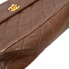 Secondhand Chanel Vintage Square CC Flap Bag Quilted Caviar