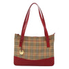 Secondhand Burberry Nova Check Tote canvas check pattern