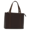 Secondhand Burberry Handle Tote Brown Leather Bags