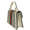 Secondhand Gucci Queen Margaret Top Handle Bag GG Coated Canvas with