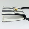 Secondhand Celine Shoulder Bag White Leather Bags