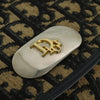 Christian Dior Vintage Trotter Flap Shoulder Bag Diorissimo Canvas