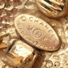 Secondhand Chanel Vintage Round CC Clip-On Earrings