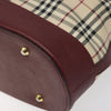 Secondhand Burberry Nova Check Tote Canvas and