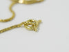 Secondhand Tiffany & Co. Heart Pendant Necklace 18K Yellow Gold with Diamonds