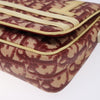 Christian Dior Vintage Flap Crossbody Bag Canvas