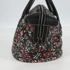 Secondhand Chanel Optic Coco Bowler Bag Printed Coated Canvas with Caviar