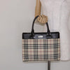 Secondhand Burberry Nova Check Tote Canvas and