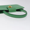 Secondhand Celine Handbag Green Leather Bags