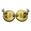 Secondhand Chanel CC Round Earrings
