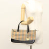 Secondhand Burberry Nova Check Handbag Nova Check Canvas and