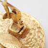 Secondhand Chanel Vintage Round CC Clip-On Earrings